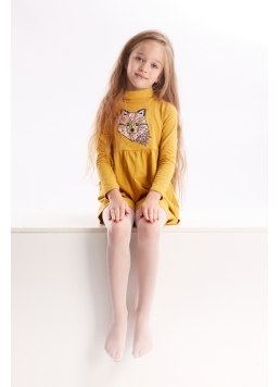 Einfarbige Strumpfhose für Kinder KETTY 15 (bianco)