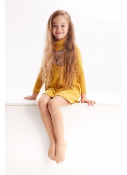 Einfarbige Strumpfhose für Kinder KETTY 15 (daino)