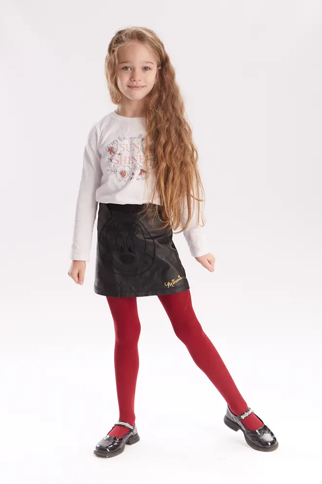 Strumpfhose für Mädchen KETTY 40 (granato)