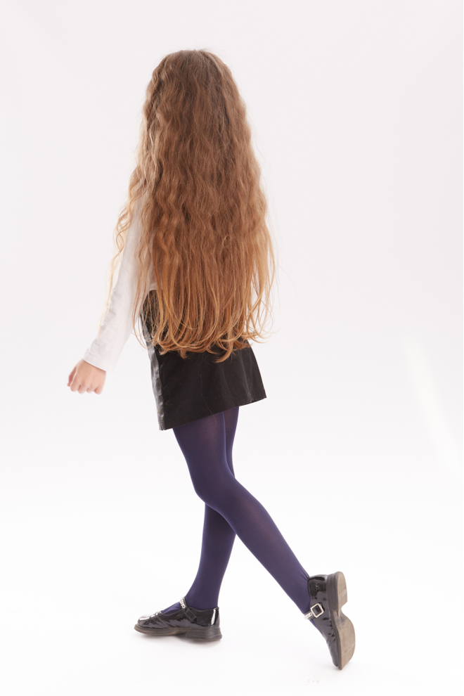 Classic tights for girls KETTY 40 (marino) Classic tights for girls KETTY 40 (marino)