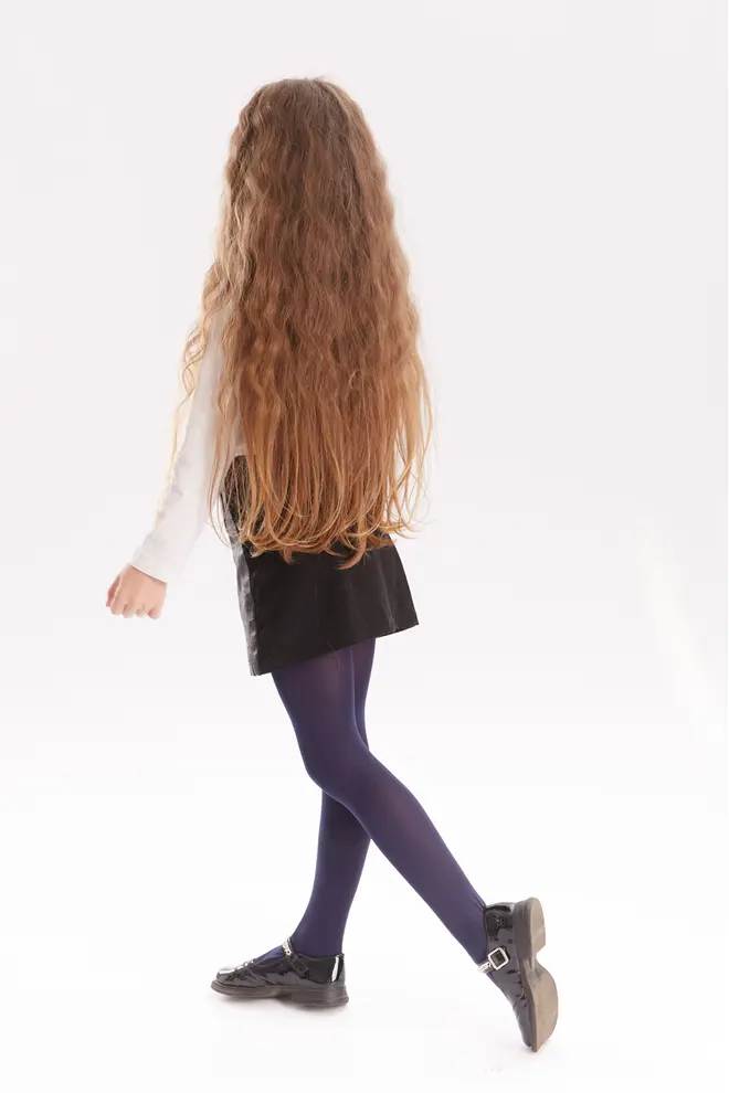 Strumpfhose für Mädchen KETTY 40 (marino)