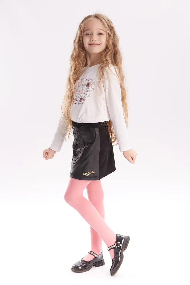 Classic tights for girls KETTY 40 (rosa)