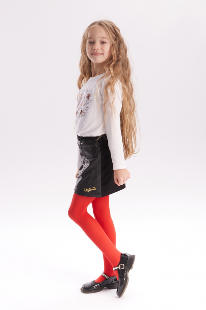 Strumpfhose fur Madchen KETTY 40 (scarlet)