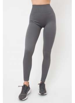 Gerippte Push-up-Leggings LEGGINGS RIB (poppy seed)