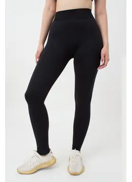 Nahtlose Leggings aus Mikrofaser LEGGINGS 02 (nero) Nahtlose Leggings aus Mikrofaser LEGGINGS 02 (nero)