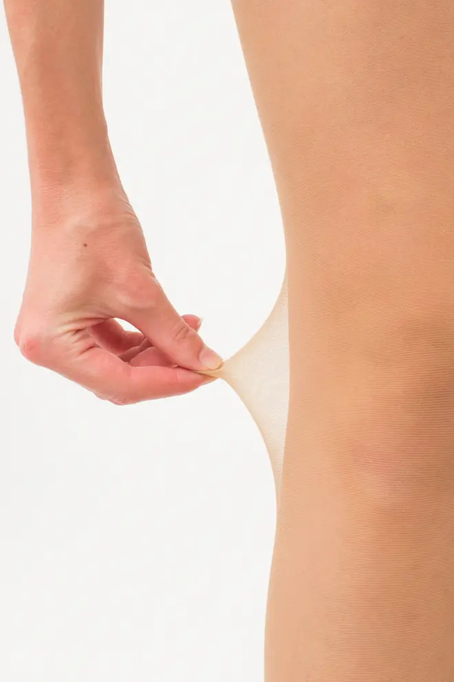 Classic thin tights with shorts LIKE 15 den (daino)