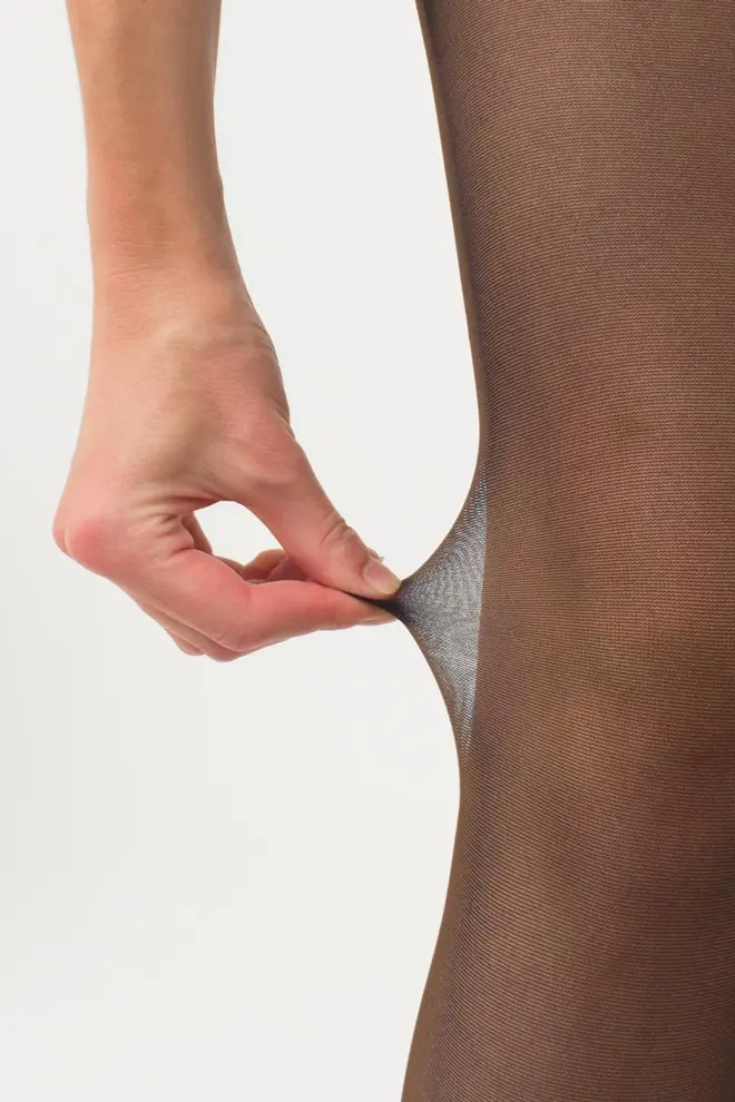 Classic tights with shorts LIKE 20 den (nero)