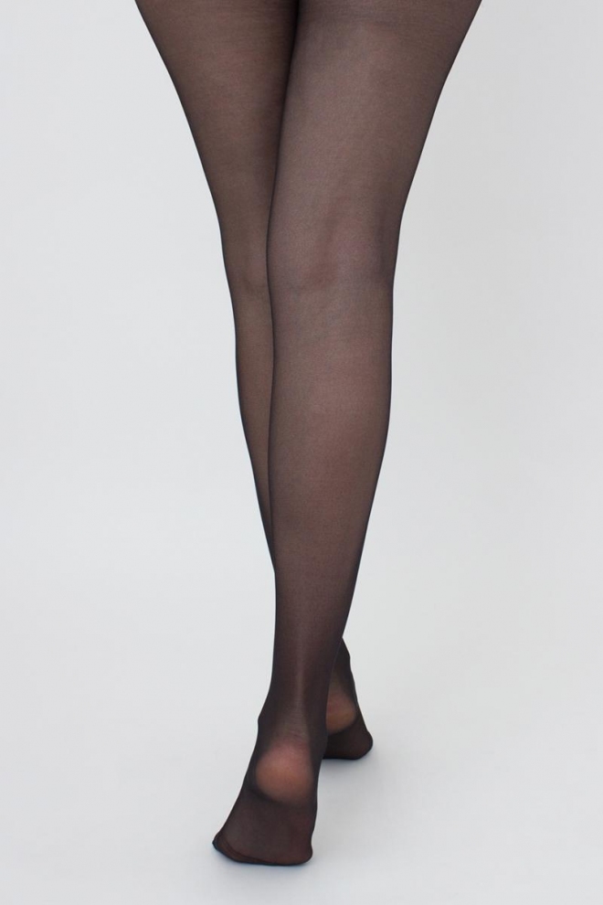Klassische Strumpfhosen mit Shorts LIKE 40 den (nero)
