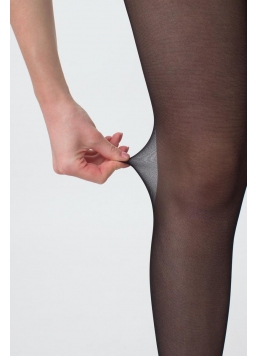 Classic tights with shorts LIKE 40 den (nero)