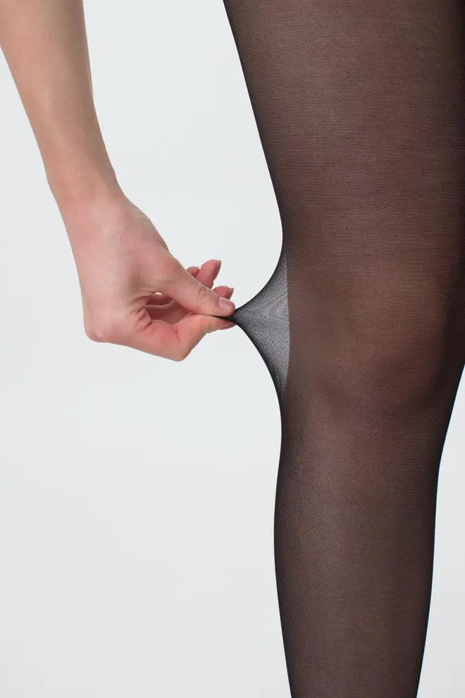 Klassische Strumpfhosen mit Shorts LIKE 40 den (nero)