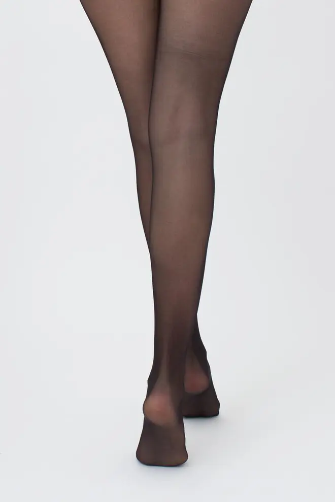 Strumpfhose mit Ausschnitten LOVE 20 (nero)