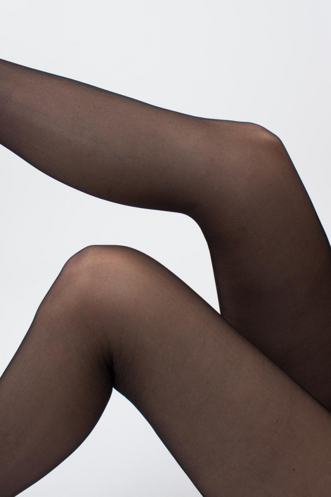 Feinstrumpfhose mit Hinternaht und Strumpfe-Optik LOVE CHIC 20 (1) (nero)
