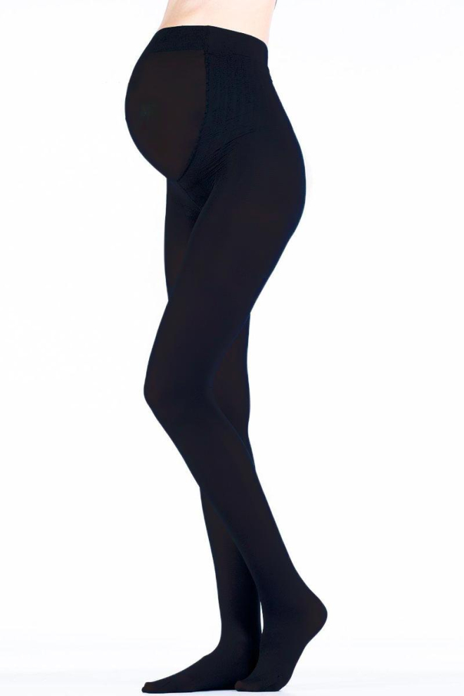 Warm maternity tights MAMA 100 den (nero) Warm maternity tights MAMA 100 den (nero)
