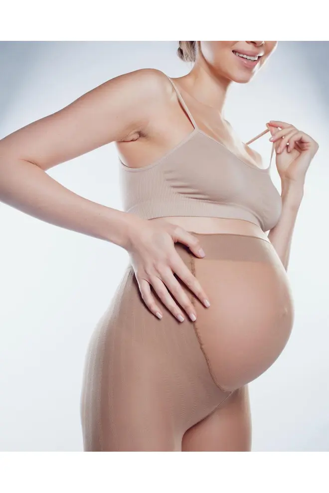 Strumpfhose mit Shorts fur Schwangere MAMA 20 den (daino)