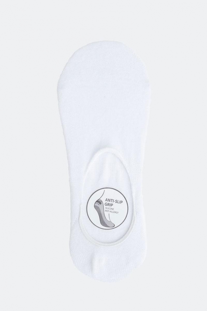 Herren Füßlinge aus Baumwolle MF1 CLASSIC (white)