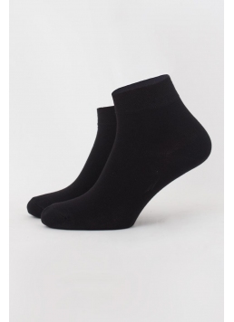 Men's cotton socks MS2 SOFT PREMIUM CLASSIC (black)