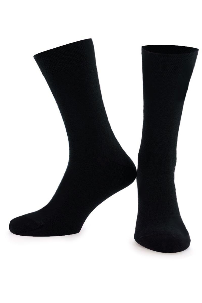 Klassische Herrensocken MS3 SOFT PREMIUM CLASSIC (black)