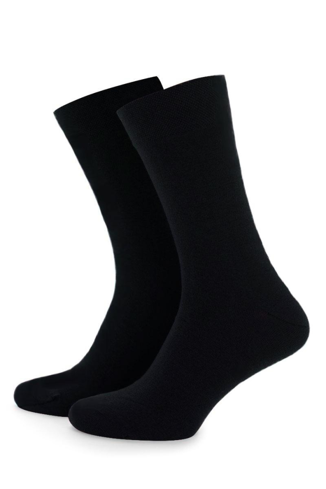 Klassische Herrensocken MS3 SOFT PREMIUM CLASSIC (black)