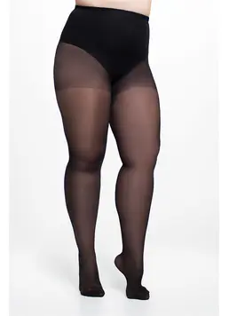 Strumpfhose Curvy POSITIVE LOOK 40 (nero)