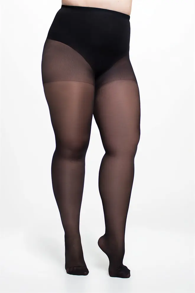 Strumpfhose Curvy POSITIVE LOOK 40 (nero)