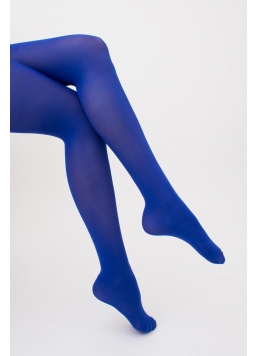 Matte Strumpfhose aus Mikrofaser SAMBA 40 den (deep blue)