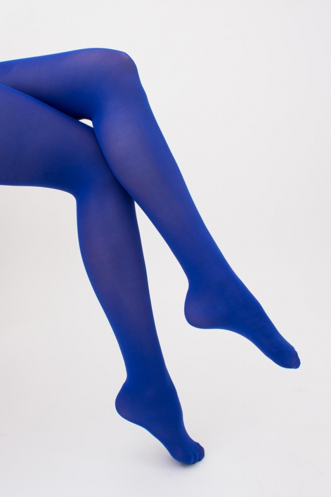 Matte Strumpfhose aus Mikrofaser SAMBA 40 den (deep blue)