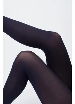 Matte Strumpfhose aus Mikrofaser SAMBA 40 den (deep navy)