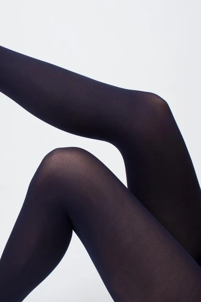 Matte Strumpfhose aus Mikrofaser SAMBA 40 den (deep navy)