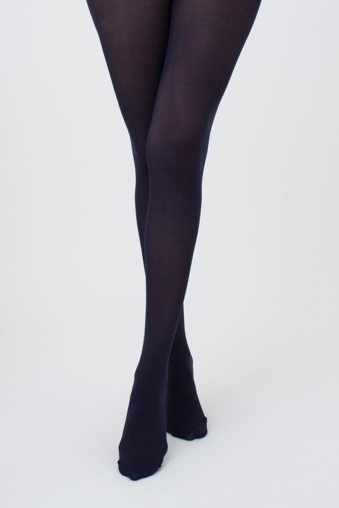 Matte microfiber tights SAMBA 40 den (deep navy)