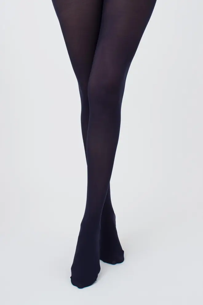 Matte Strumpfhose aus Mikrofaser SAMBA 40 den (deep navy)