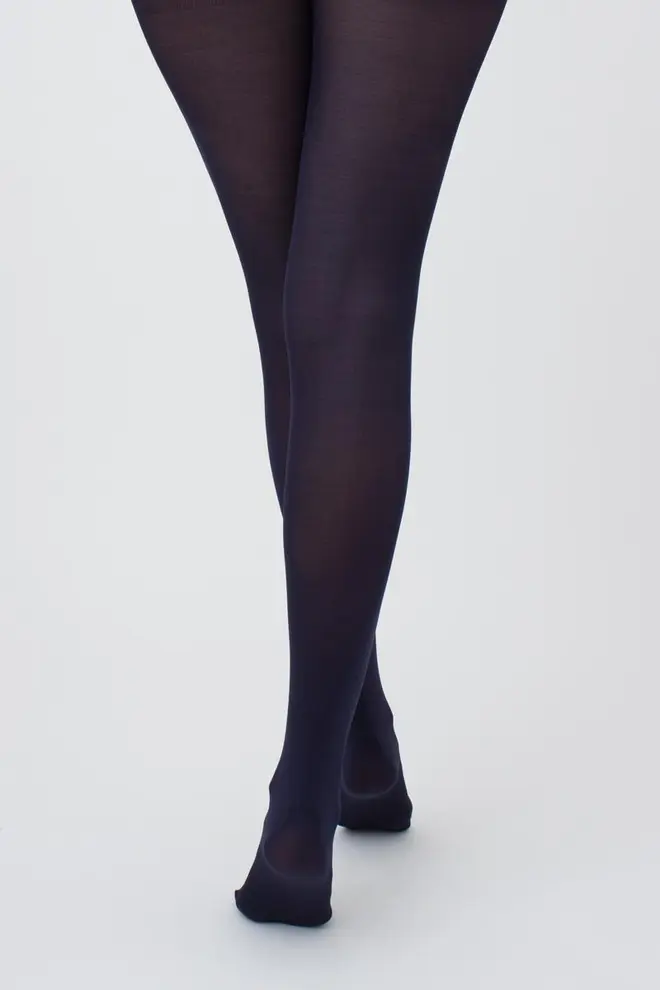 Matte Strumpfhose aus Mikrofaser SAMBA 40 den (deep navy)