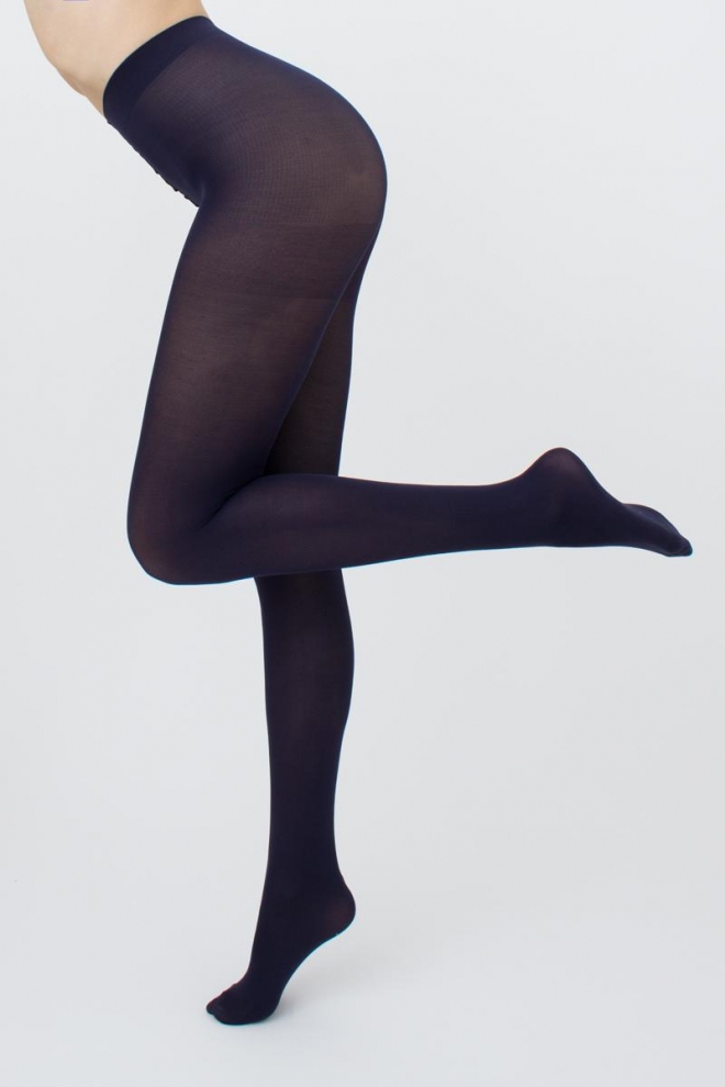 Matte microfiber tights SAMBA 40 den (deep navy)
