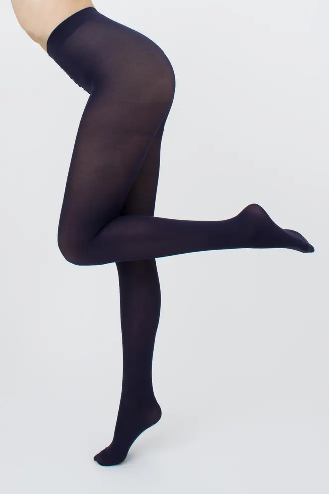 Matte Strumpfhose aus Mikrofaser SAMBA 40 den (deep navy)