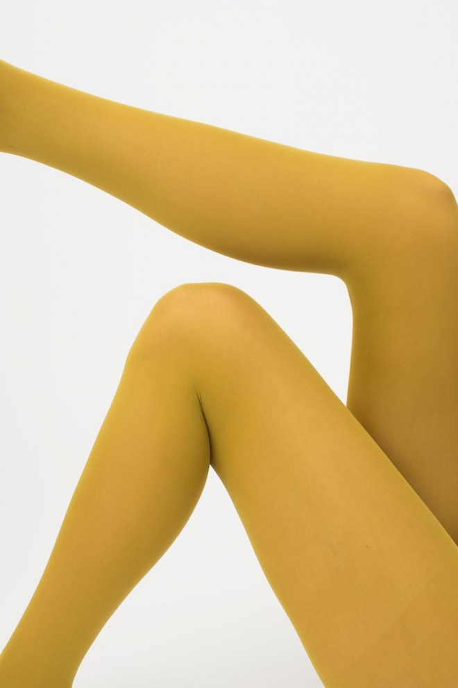 Matte microfiber tights SAMBA 40 den (olive)