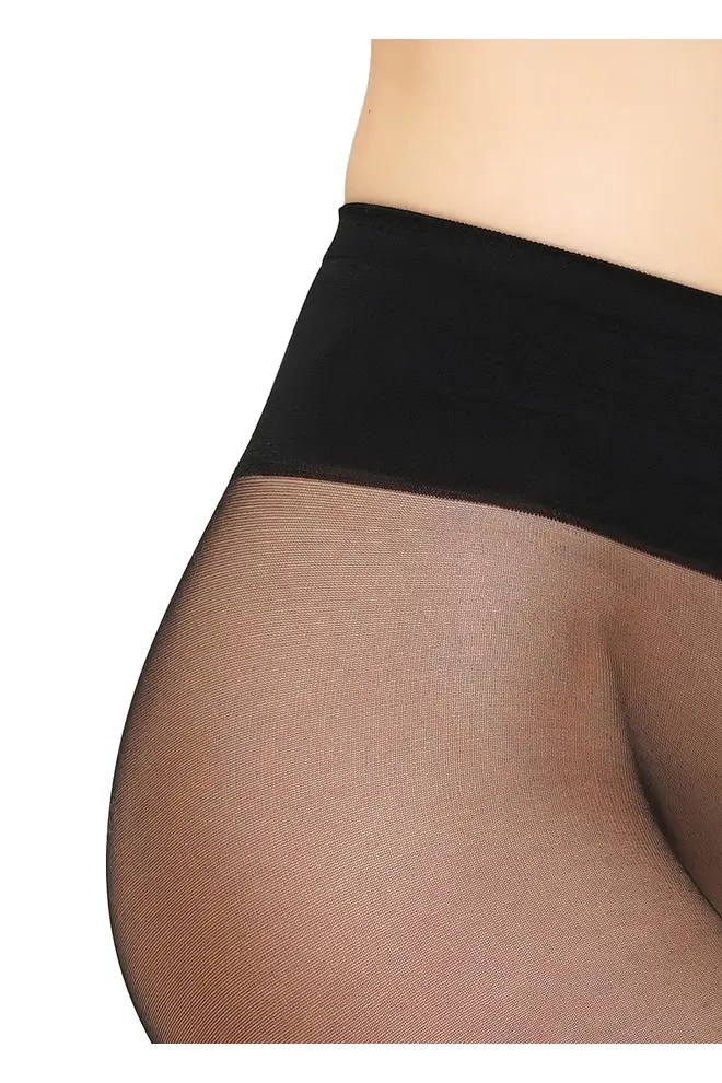 Strumpfhose mit niedriger Taille SENSI VITA BASSA 20 den (nero)