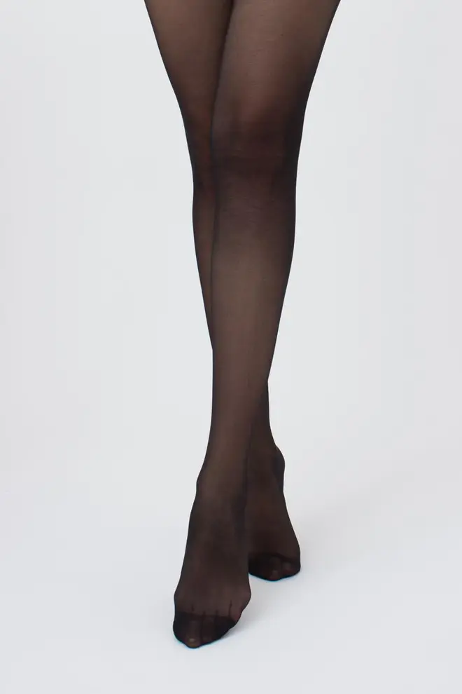 Tights with shaping shorts SLIM 20 den (nero)