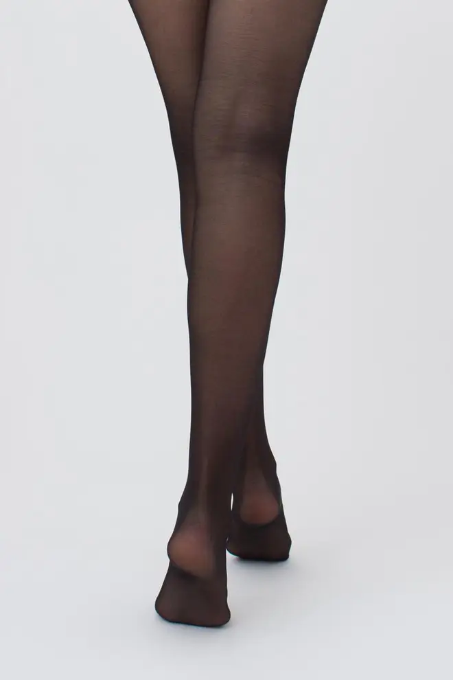 Tights with shaping shorts SLIM 20 den (nero)