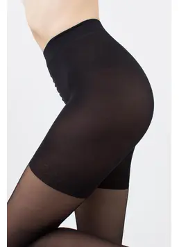 Strumpfhose mit Shape-Effekt Shorts SLIM 20 den (nero)