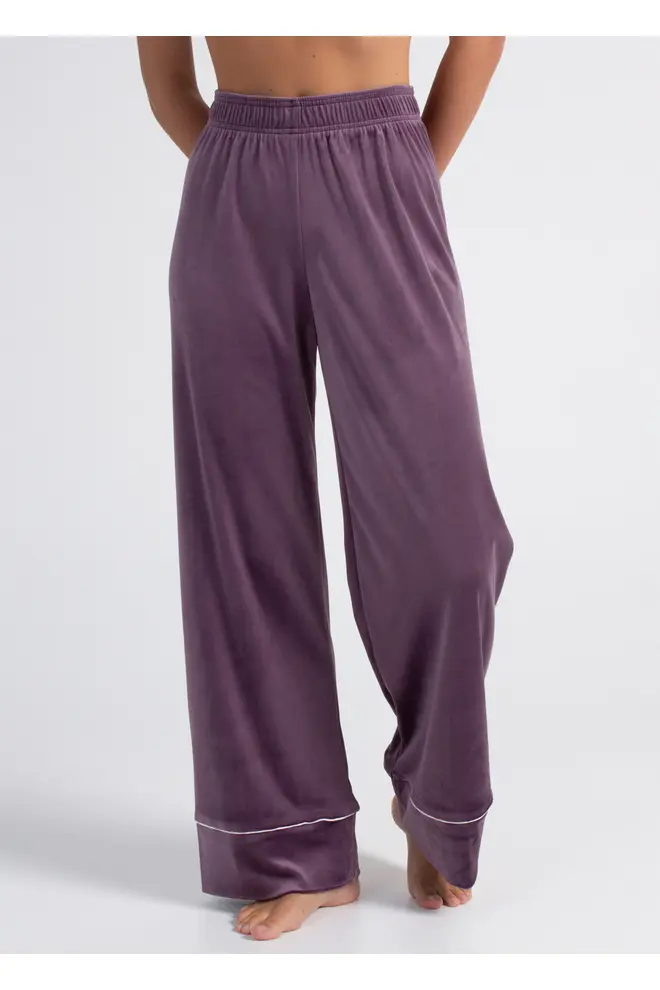 Velour-Set zum Wickeln SOFT WINTER 5606/080 Lavender Purple