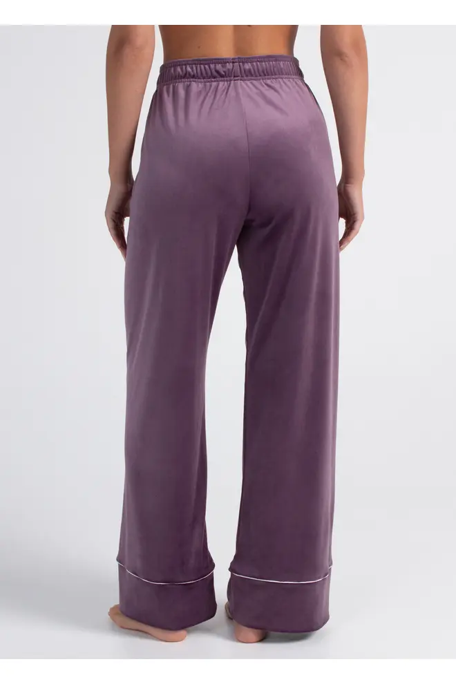 Velour-Set zum Wickeln SOFT WINTER 5606/080 Lavender Purple