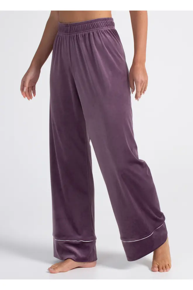 Velour-Set zum Wickeln SOFT WINTER 5606/080 Lavender Purple