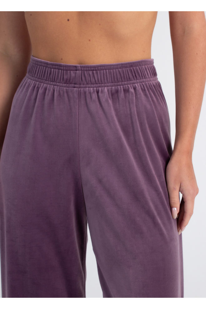 Velour-Set zum Wickeln SOFT WINTER 5606/080 Lavender Purple