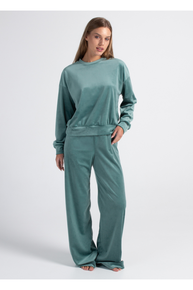 Velour-Set SOFT WINTER 5815/080 jade green