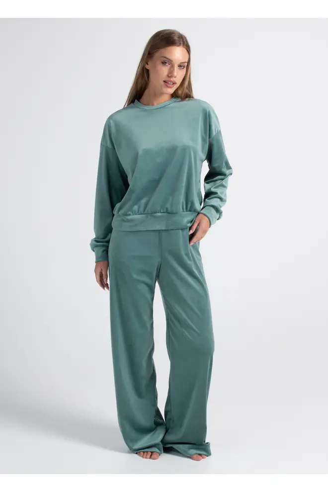 Velour-Set SOFT WINTER 5815/080 jade green