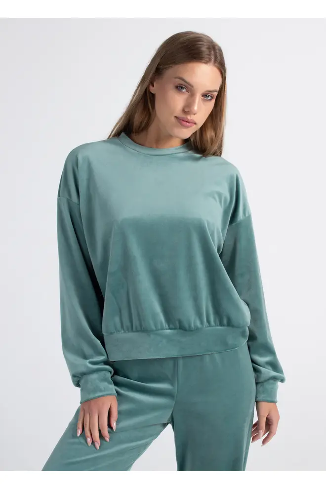 Velour-Set SOFT WINTER 5815/080 jade green