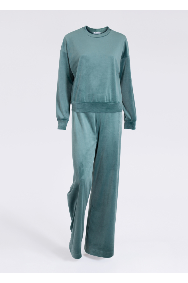 Velour-Set SOFT WINTER 5815/080 jade green
