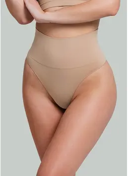 Seamless thong with light shaping effect – STRING SHAPEWEAR (nude) Seamless thong with light shaping effect – STRING SHAPEWEAR (nude)
