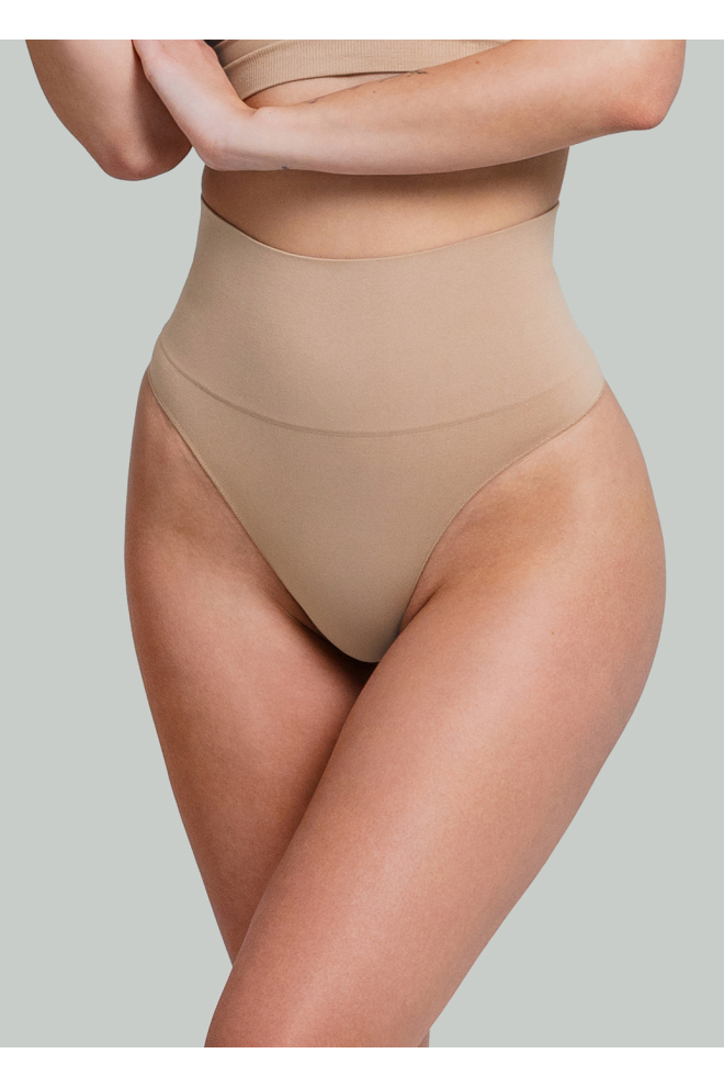Nahtlose String-Slip mit leichter Shaping-Wirkung – STRING SHAPEWEAR (nude)