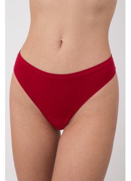 Microfibre G-string STRING BRIEFS COLOR (winery)