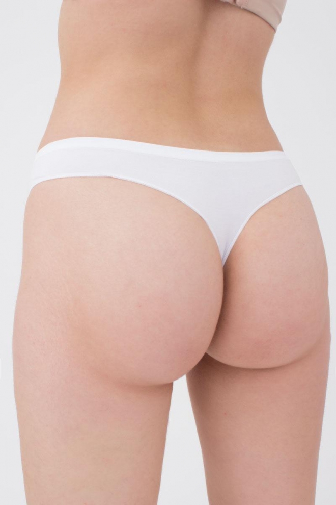 Nahtlose STRING BRIEFS (white)